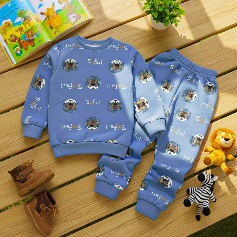 Safari Printed Kids Winter Suit (Each)