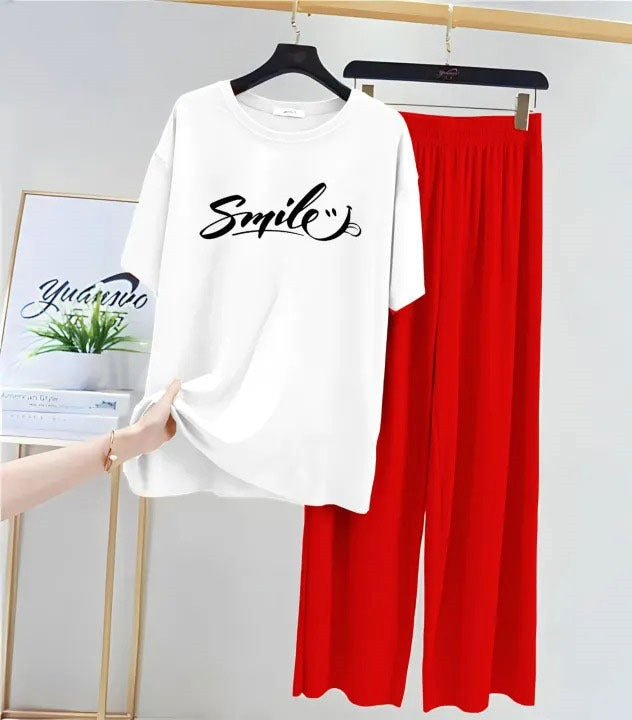 Smile Printed Co-ord Set