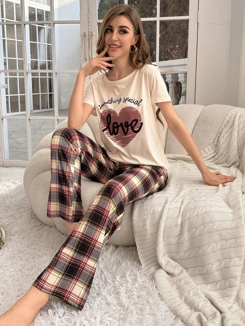 Something Special Printed Summer Night Suit