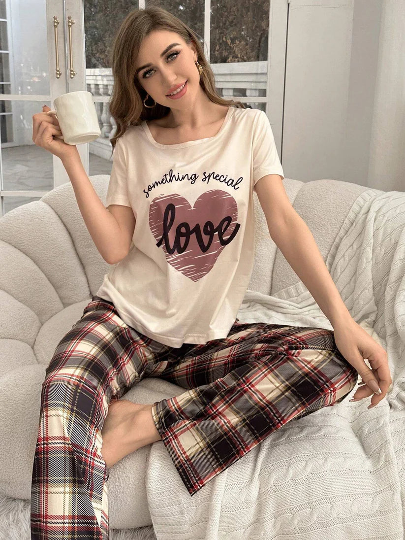 Something Special Printed Summer Night Suit