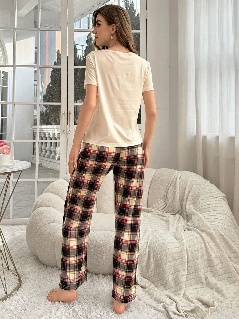 Something Special Printed Summer Night Suit
