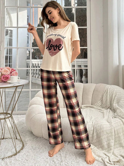 Something Special Printed Summer Night Suit