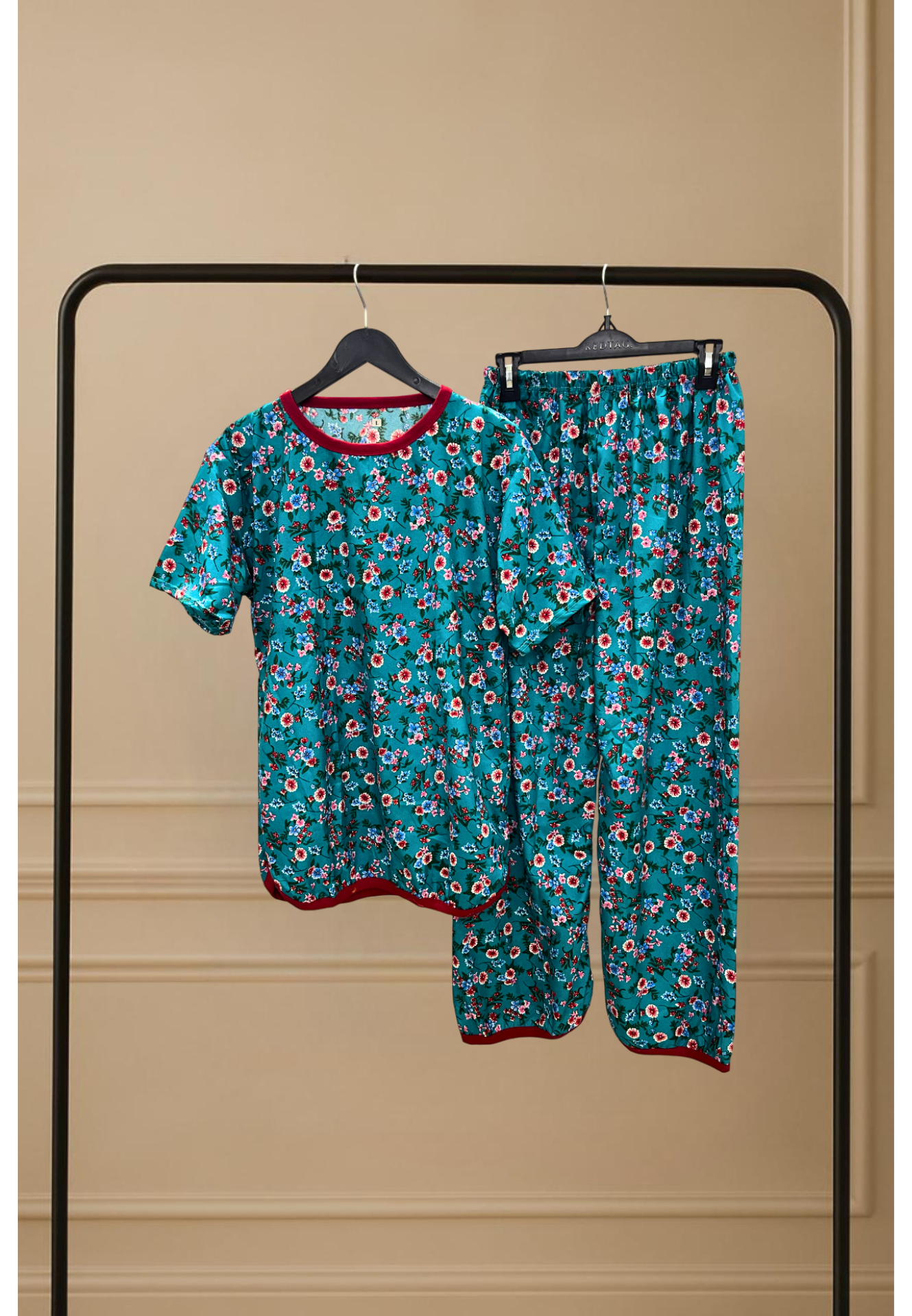 BERRY PATCH PRINTED SHIRT AND TROUSER