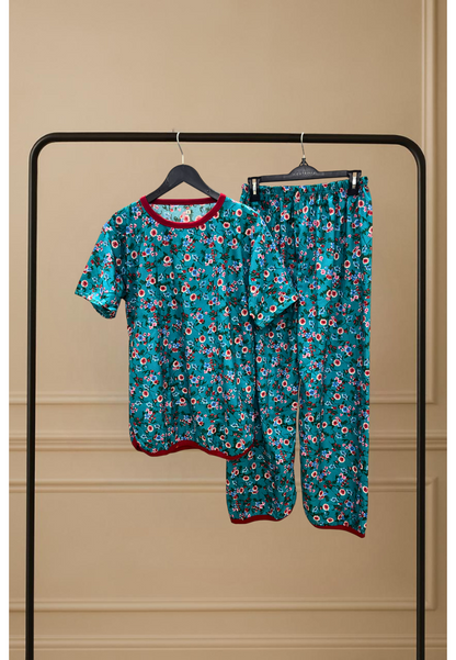 BERRY PATCH PRINTED SHIRT AND TROUSER