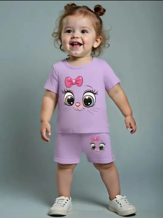 Cute Bow Bunny Baby Suit