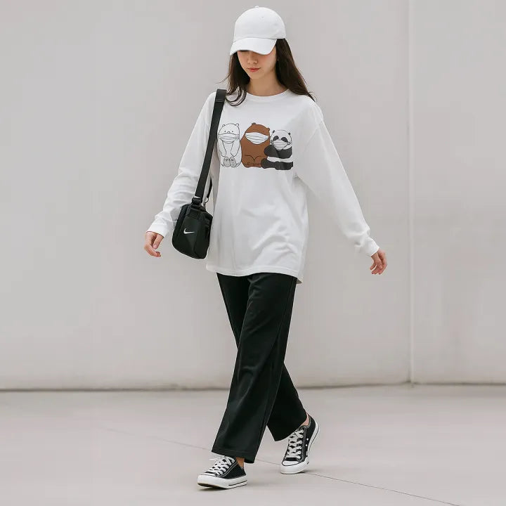 We Bear Friends Long Sleeve Tee