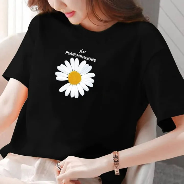 Peace Blossom Graphic Tee