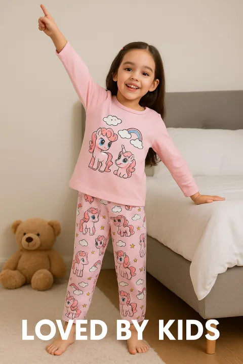 Dreamy Pony Kids Night Suit