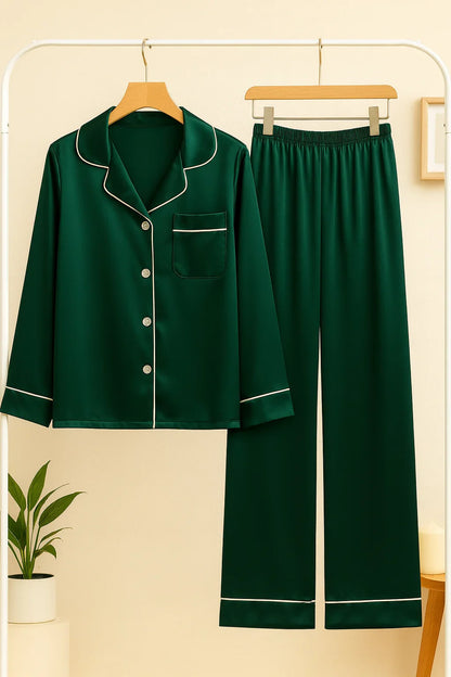 Green Silk Dress