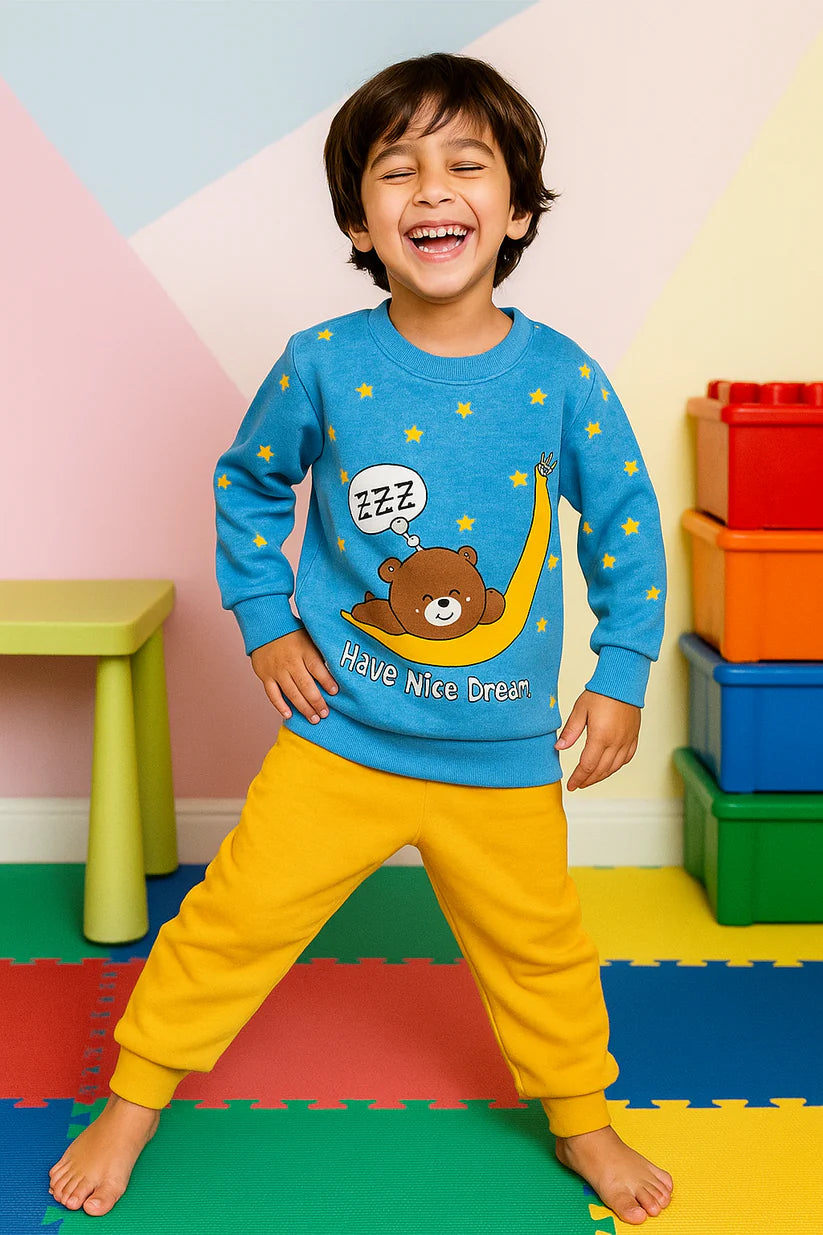 Moon Printed Kids Winter Suit (Each)