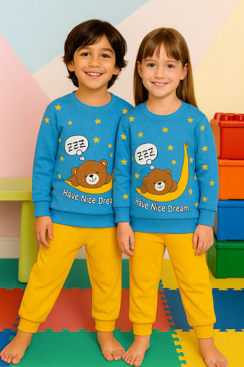 Moon Printed Kids Winter Suit (Each)