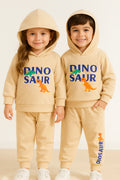 Dinosaur Printed Kids Winter Suit