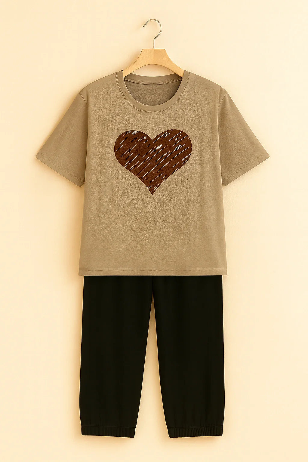 Caramel Heart Nightwear