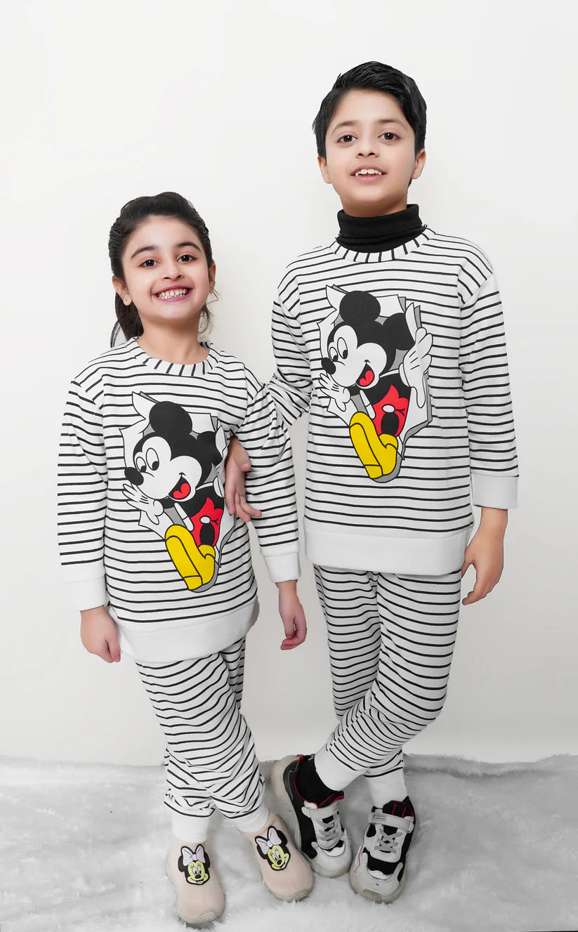 Mickey Mouse Printed Kids Winter Suit (Each)