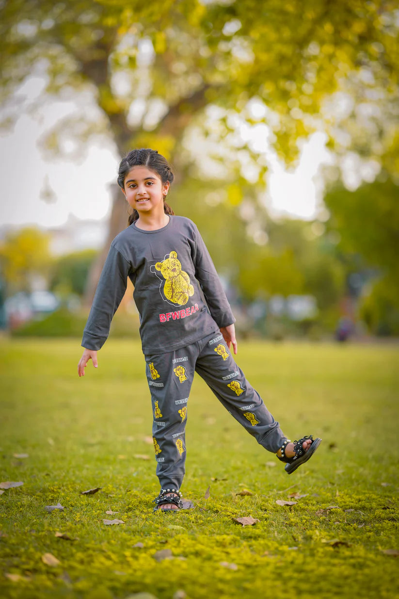Charcoal Bear Kids Suit (Each)