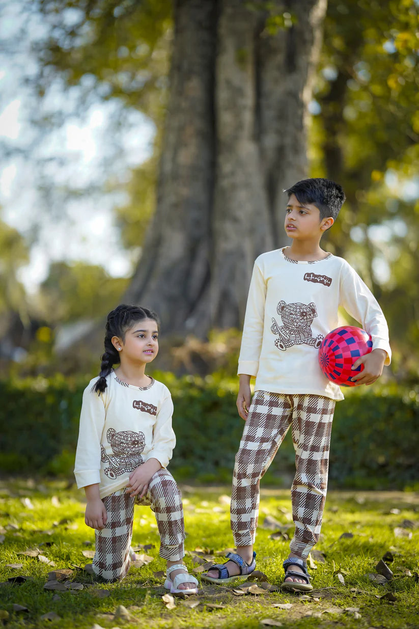 Check Bear Kids Suit (Each)