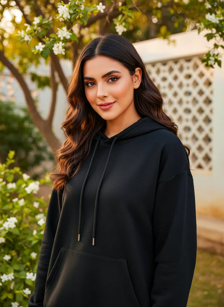 Winter Basic Hoodie For Women