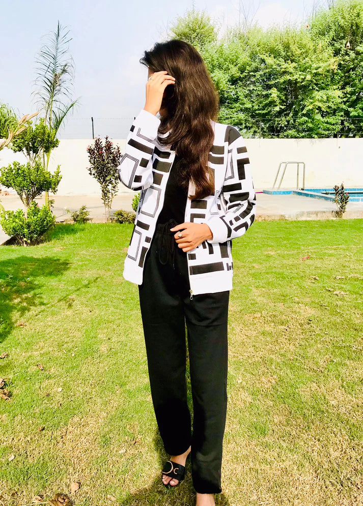 Winter Urban Gridlock Bomber Jacket For Women