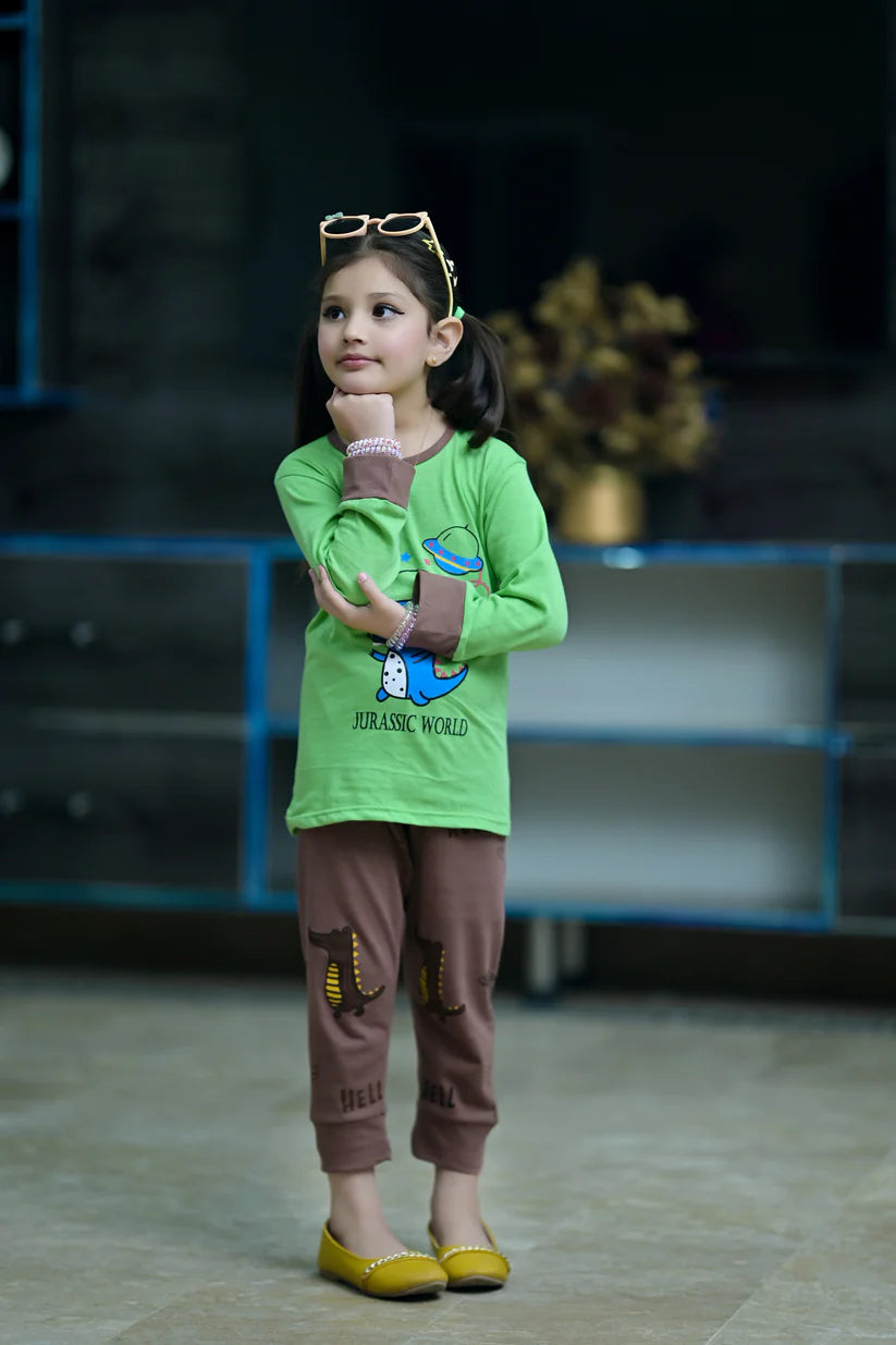 Green Dinosaur Kids Suit (Each)