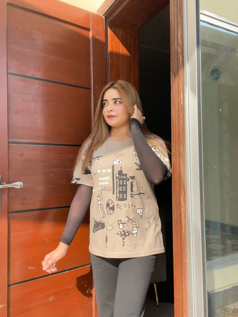 Funcky Printed Night Suit