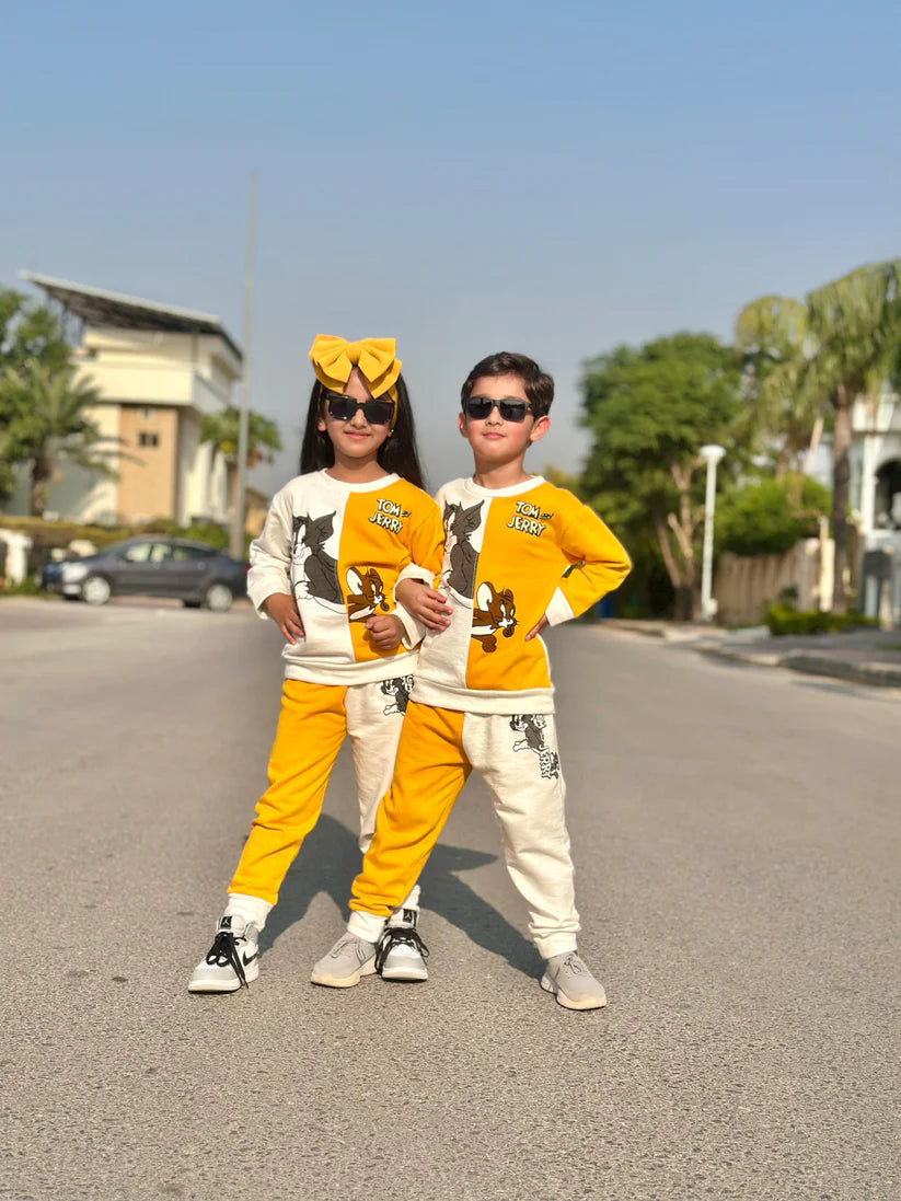 Tom and Jerry Printed Kids Winter Suit (Each)