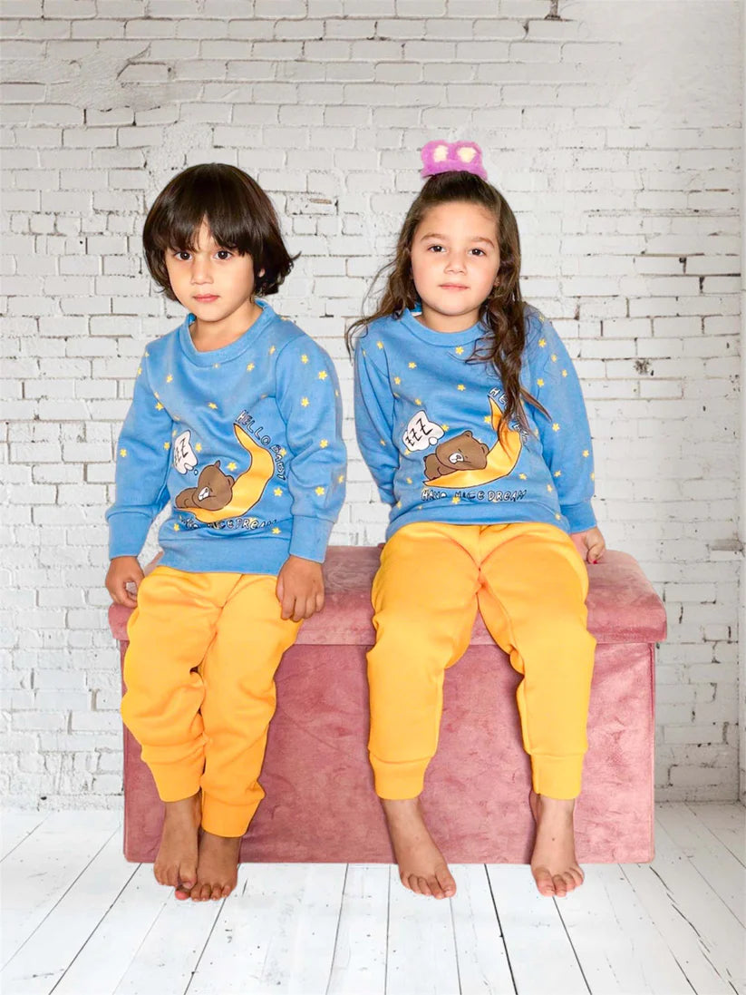 Moon Printed Kids Winter Suit (Each)