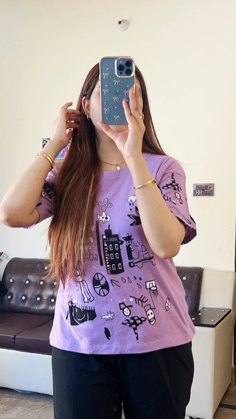 Funcky Printed Night Suit