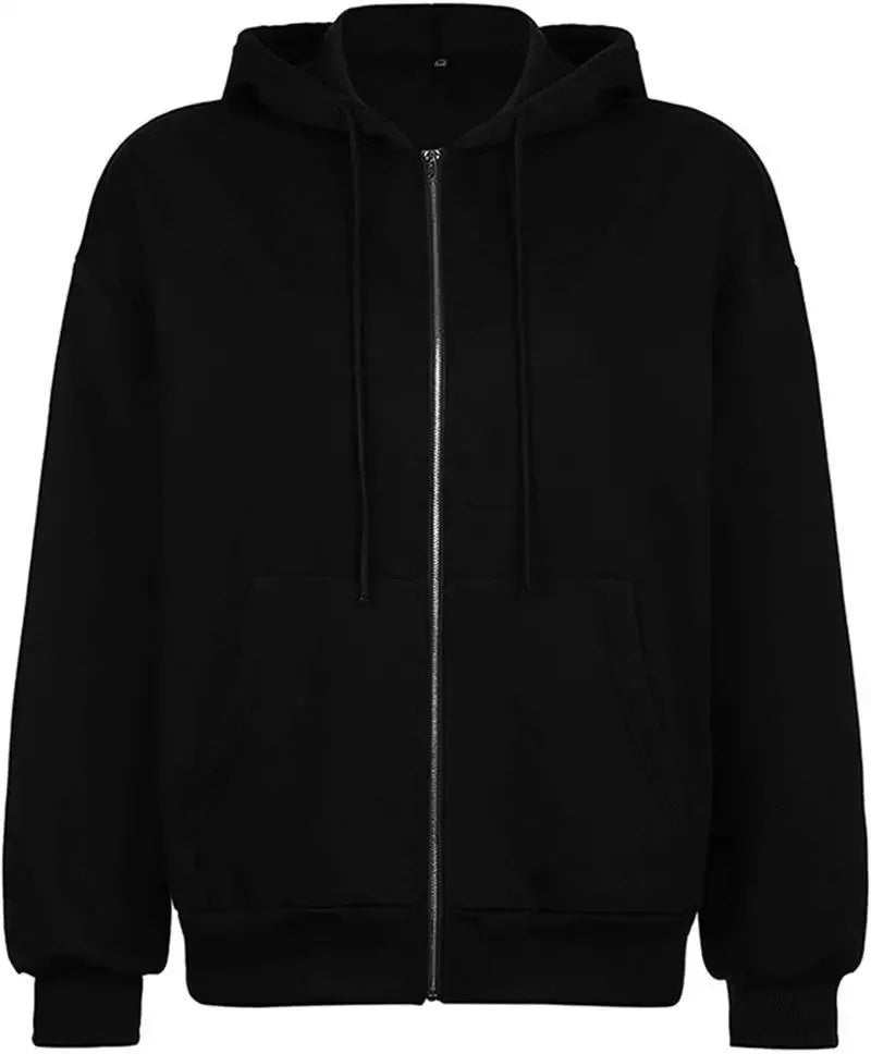 Simple Zipper Hoodie