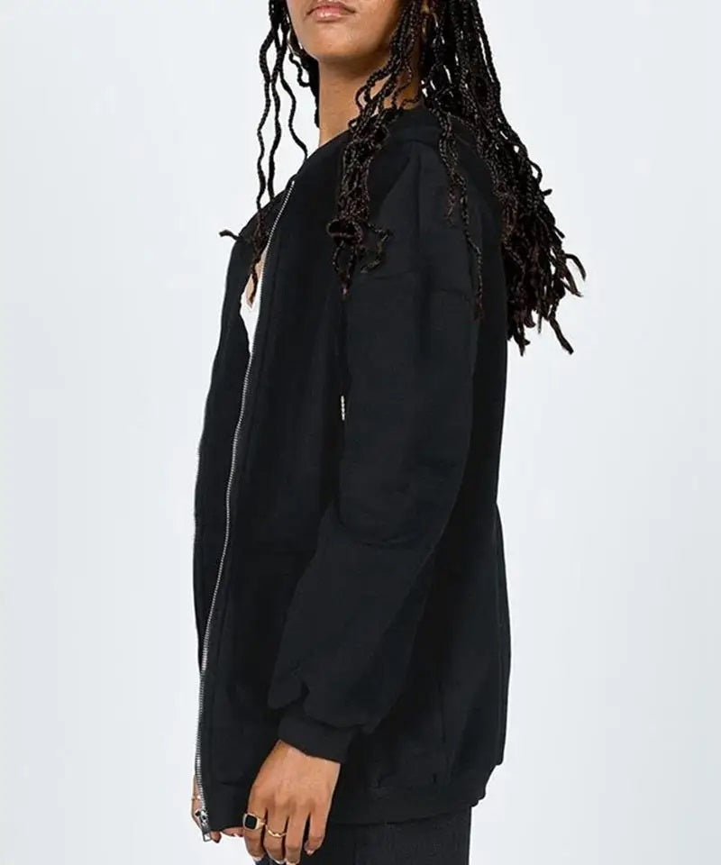 Simple Zipper Hoodie