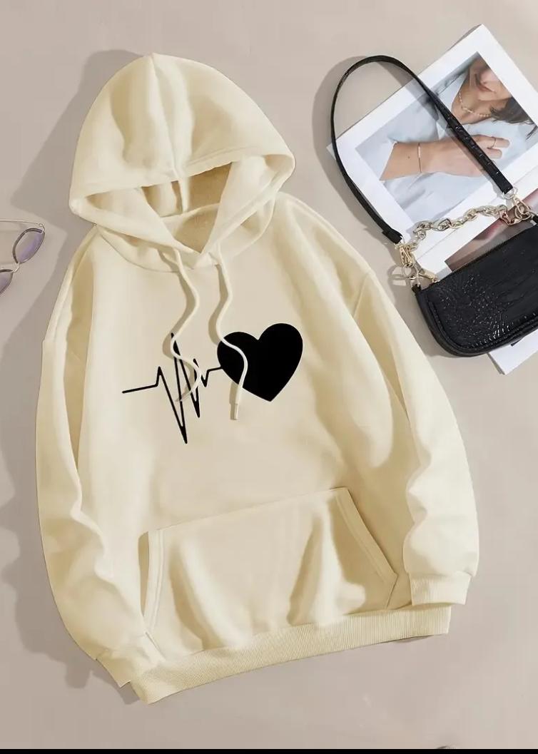 Heartbeat Graphic Hoodie