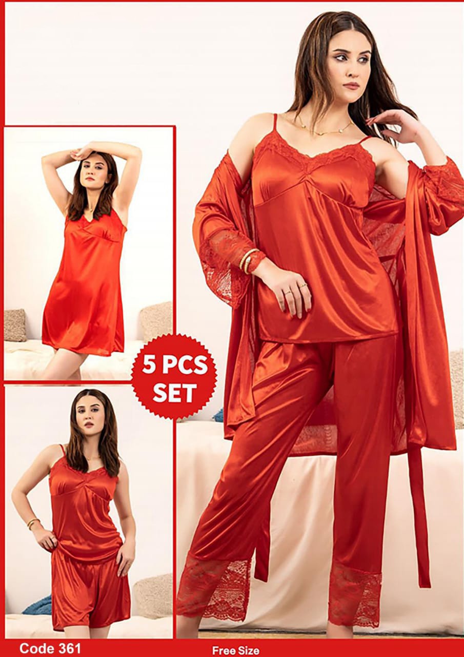 5 Piece Bridel Nighty