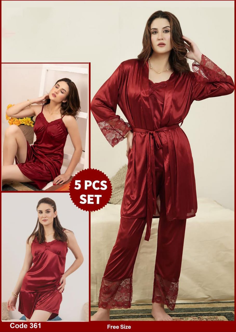 5 Piece Bridel Nighty