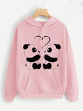 Cute Panda Love Hoodie