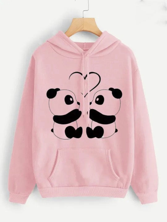Cute Panda Love Hoodie