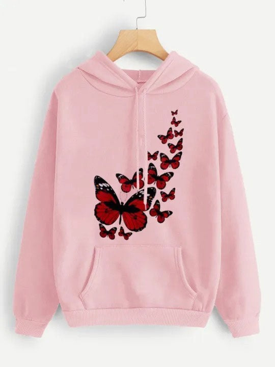 Red Butterfly Hoodie 🦋