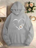Daisy Heart Hoodie 🌼