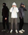 Balaclava Ninja Zipper Hoodie Jacket For Men