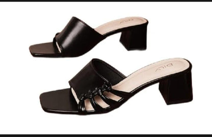Braided Mule Heels
