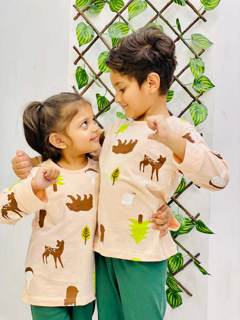 Tree and Bear Kids Suit (Each)