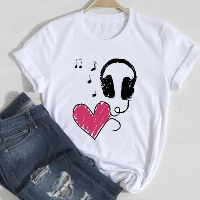 Heartbeat Melody Tee