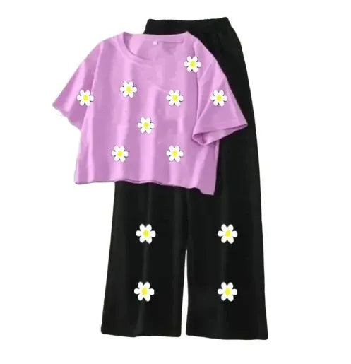 Lavender Daisy Lounge Set
