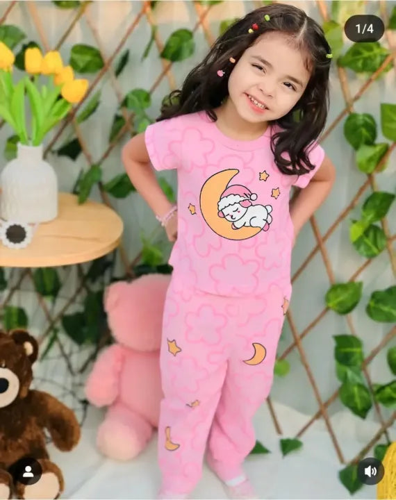 Sleepy Moon Kids Night Suit