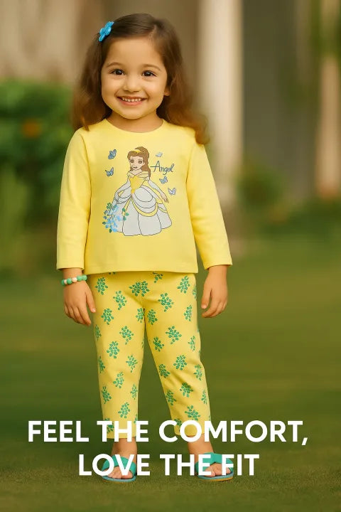 Angel Princess Kids Night Suit