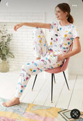 Dreamy Dots Summer Night Suit