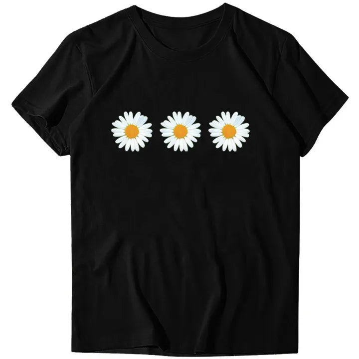 Triple Daisy Tee
