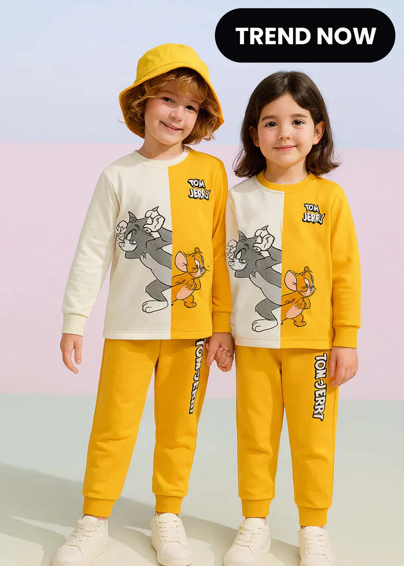 Tom and Jerry Printed Kids Winter Suit (Each)