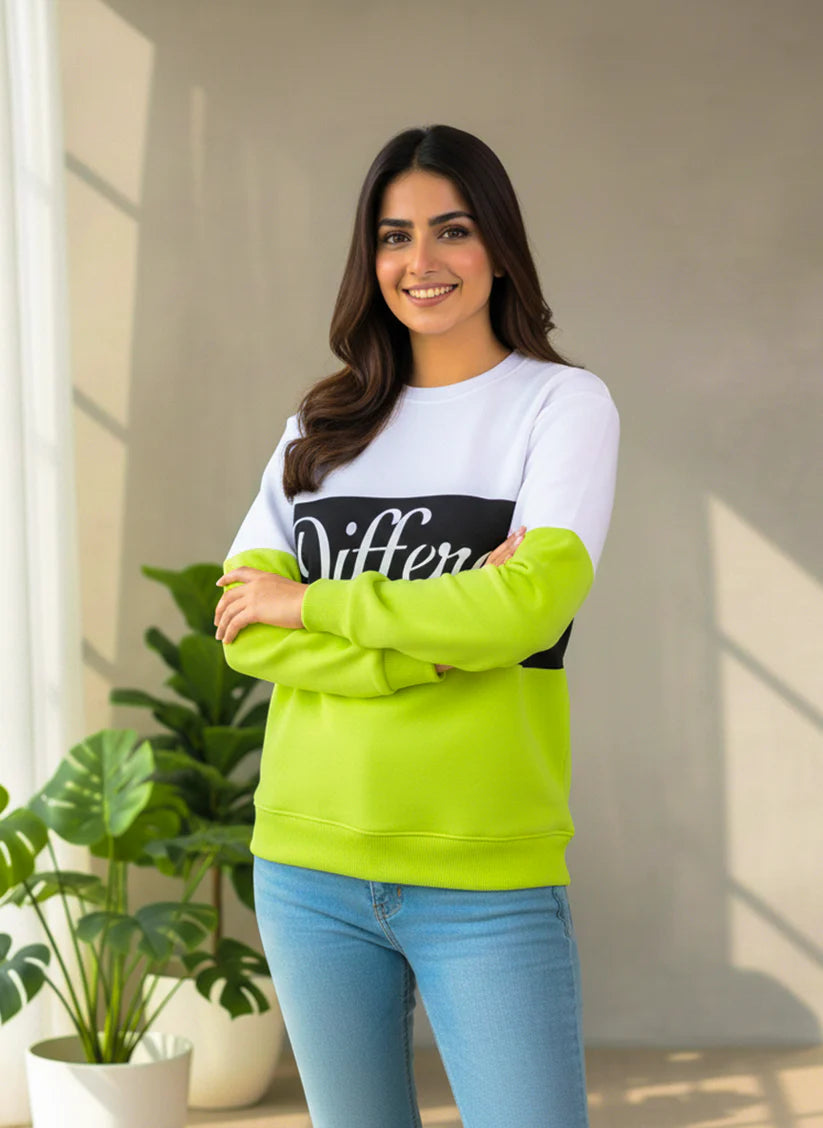 Winter Different Printed Sweatshirt