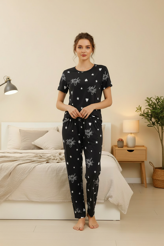 BLACK GOODNIGHT COMFORT