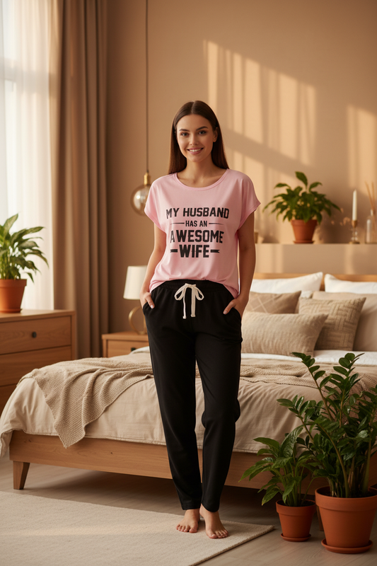 HUSBAND HAS AWSM WIFE